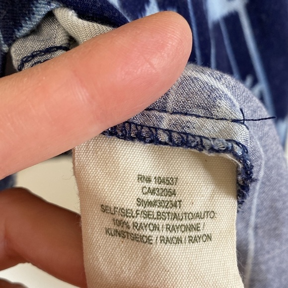 Anthropologie Tiny Semele shirt dress women’s small VGUC - Picture 6 of 8